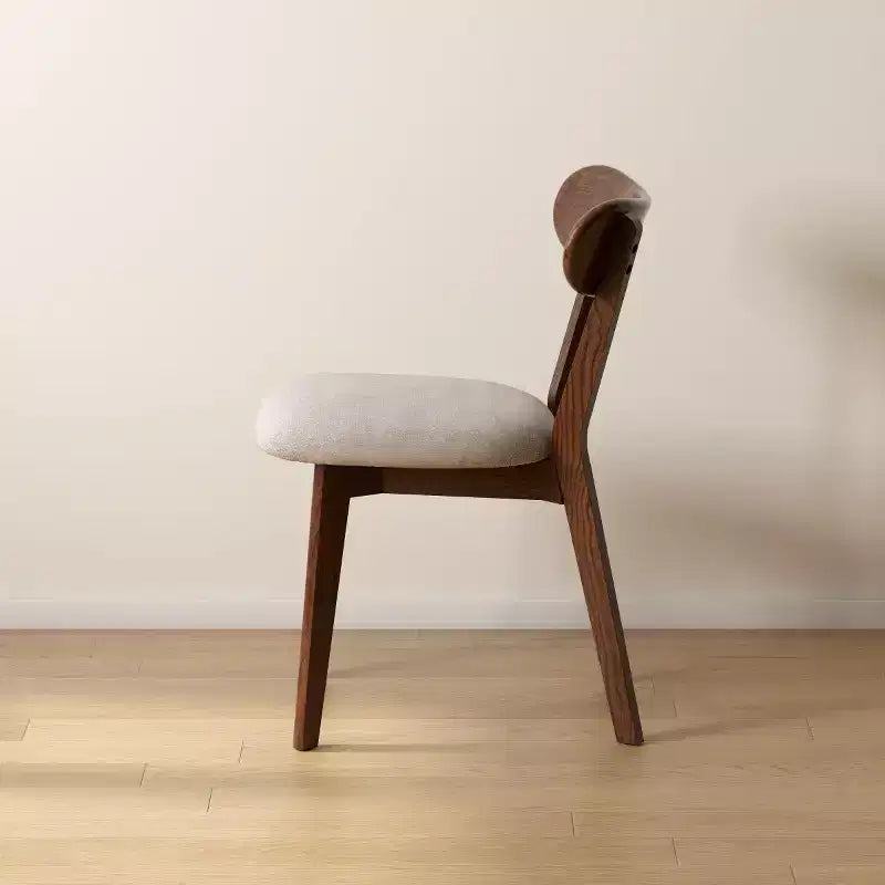 Sedie da Pranzo Moderne con Seduta Imbottita, Sedie da Cucina in Legno Massello, Sedie Accent Senza Braccioli per Sala da Pranzo o Soggiorno-Panipeachy