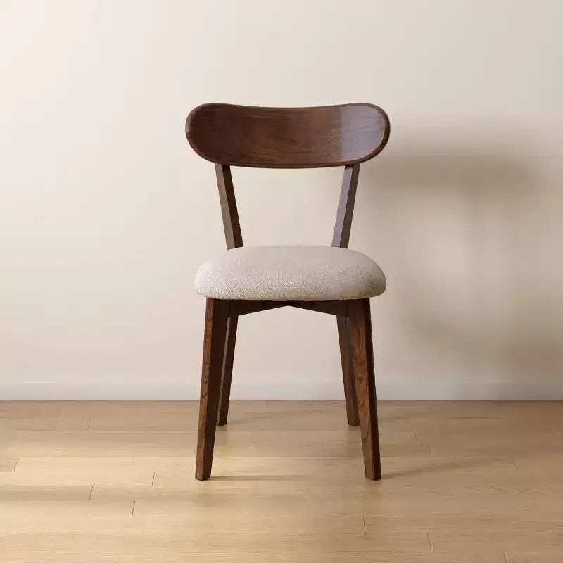 Sedie da Pranzo Moderne con Seduta Imbottita, Sedie da Cucina in Legno Massello, Sedie Accent Senza Braccioli per Sala da Pranzo o Soggiorno-Panipeachy