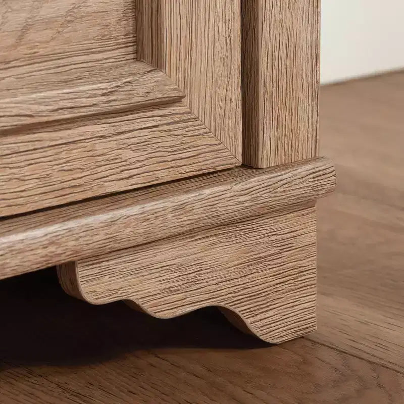 Libreria in legno Renwood 72H con cassetto portadocumenti e ripiano regolabile