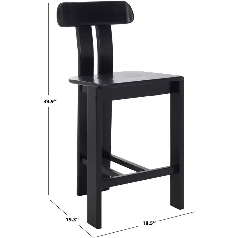 Sgabello da bancone Cayde Wood - BST8801 - Safavieh