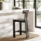 Sgabello da bancone Cayde Wood - BST8801 - Safavieh